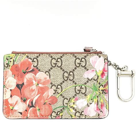 gucci blooms key holder|gucci keychain.